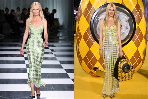 Claudia Schiffer dresses 2021